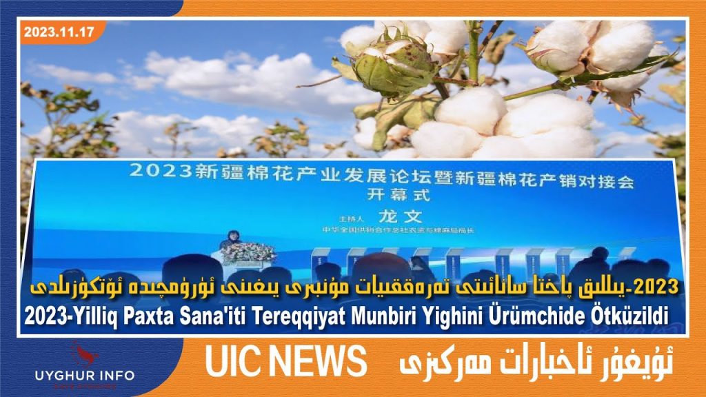 2023-يىللىق پاختا سانائىتى تەرەققىيات مۇنبىرى يىغىنى ئۈرۈمچىدە ئۆتكۈزىلدى